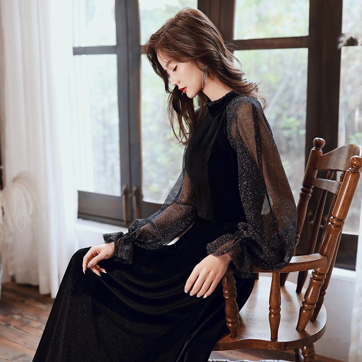 楽天市場】オーガンジーケープロングドレス □ パーティードレス 結婚