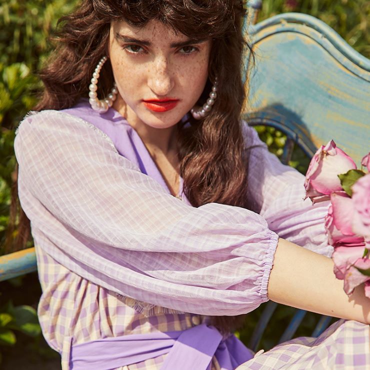 9月30日時 新作 向日葵デザイン格子柄ワンピース 向日葵デザイン格子柄ワンピース ワンピース ドレス ドレス 二次会 結婚式 大人 上品 入園式 卒業式 入学式 Ol レディース ロング丈 長袖 柄物 秋 冬 Hazelwoodconst Com