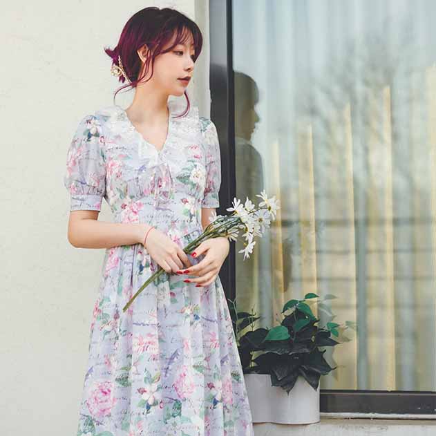 10月10日時 新作 お花摘みロマンチックワンピース お花摘みロマンチックワンピース ワンピース 結婚式 ワンピ 二次会 入学式 入園式 卒業式 大人 上品 Ol レディース ロング丈 半袖 花柄 春 夏 秋 冬 Mybluehotel Com Br