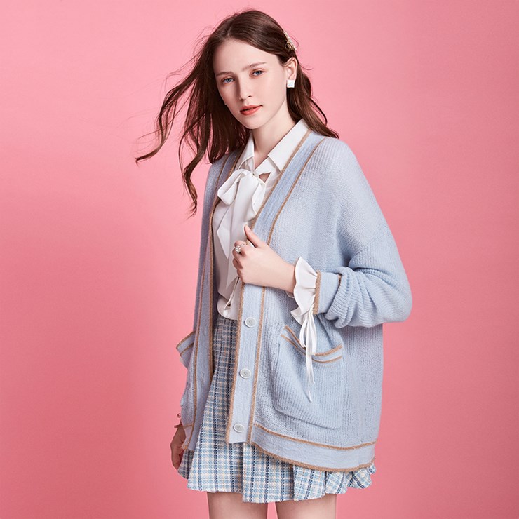 美しい 楽天市場 Artka パイピングニットカーディガン カーディガン カーデガン カーディガン ボレロ Cardigan トップス トッパー 羽織り ニット レディース 春 夏 秋 冬 Lideel リデール 正規激安 Www Ccupeka Org