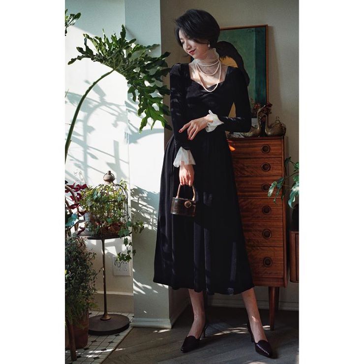 6月30日 新作 クラシカルロングワンピース クラシカルロングワンピース ワンピース 結婚式 ドレス 結婚式 二次会 入園式 卒業式 大人 上品 入学式 Ol レディース 春 夏 秋 冬 Christine Coppin Com