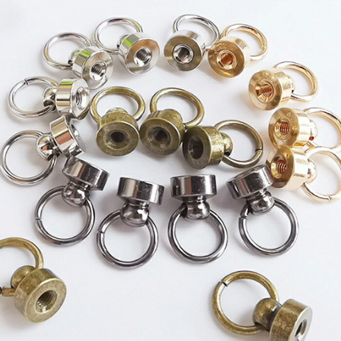 楽天市場 トチカン ネジ式 丸カン 付き 8mm 2セット ドロップハンドル 留め具 金具 スマホ ケース アクセサリー パーツ キーホルダー ゴール ドシルバー 金古美 ブラックシルバー Lieben 楽天市場店