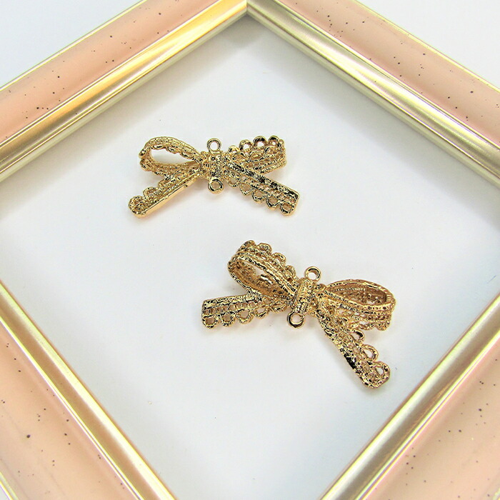 楽天市場】チャーム コネクター 円 2個入り 円 カン付き スクリュー