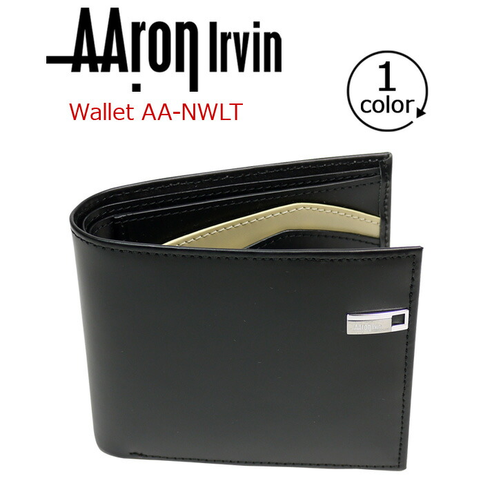 値引 ron Irvin アーロン アーヴィン 財布 お財布 ウォレット 二つ折り財布 二つ折財布 折りたたみ財布 2つ折り メンズ 通勤 おしゃれ 人気 レザー 革 仕事 社会人 大人 就職 ビジネス 黒 ブラック おしゃれ 人気 コンパクト Nwlt 配送員設置送料無料