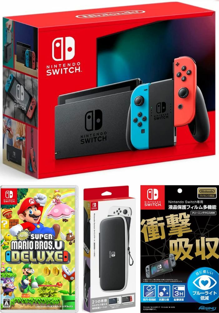 OUTLET 包装 即日発送 代引無料 Switch 有機elとマリオブラザーズU