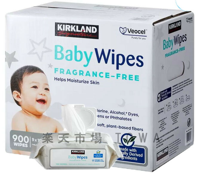 楽天市場】コストコ RICO 赤ちゃん用 おしりふき 900枚【内容量：100枚