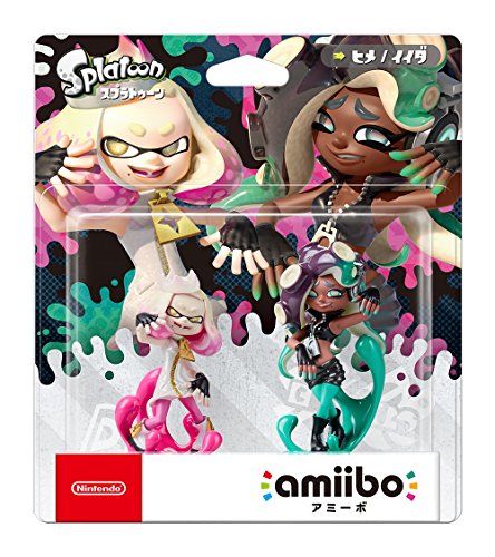 Nintendo Switch - 6点セット スプラトゥーン アミーボ ヒメ イイダ イカ ボーイ ガール amiibo テンタクルズセット[ヒメ【サイド・オーダー】／イイダ