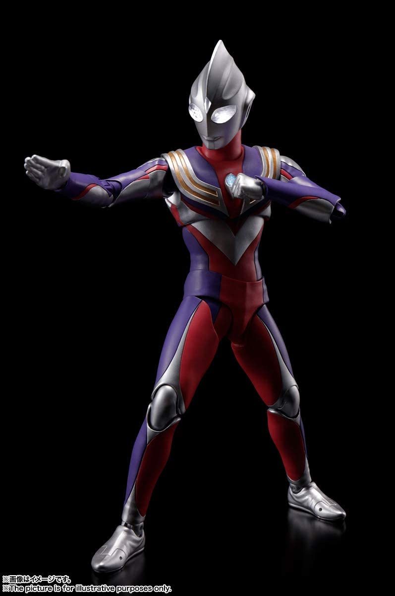 楽天市場 S H フィギュアーツ ウルトラマンティガ マルチタイプ 真骨彫製法 約150mm Pvc Abs Tpe製 塗装済み可動フィギュア7 31 Towa