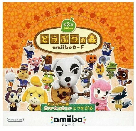 とび森アミーボカード amiiboカード 『とびだせ どうぶつの森 amiibo+』(1BOX 20パック