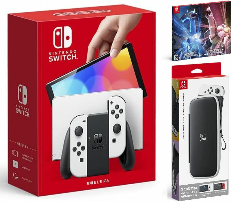 2021人気特価 Nintendo Switch 有機ELモデル Joy-Con L R ホワイト