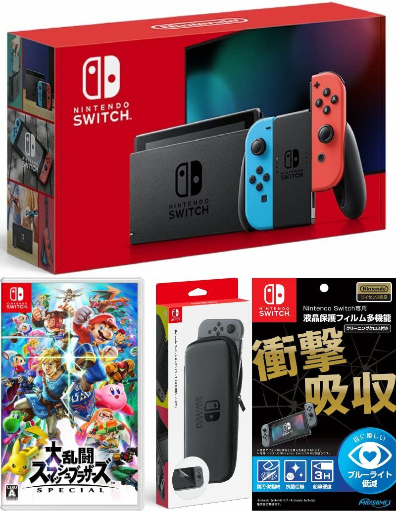 Nintendo Switch Joy-Con(L) (R) ネオン 大乱闘スマッシュブラザーズ