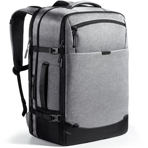 [Inateck]38.5-46.2Lトラベルバックパック取りひろげる能力のある機内持ち込み手荷物ハンドラゲッジトロリーストラップ付き添い人最大限度17.3in一回りとっ始め納める能力のある切り取り押しとどめる撥水工業耐衝撃通い出張通学男女兼用