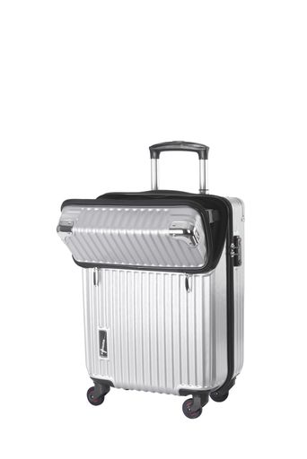 [トラベリスト] 旅行バッグ ファスナー いの一番明けっ広げ 商行為持ちはこび 機内持ち込み可 34L 53.5 糎 3.2kg シルバーヘアライン