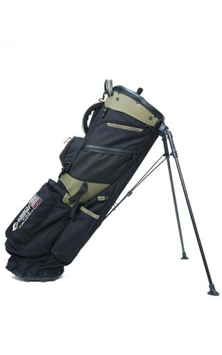 AS2OVアッソブCORDURAFINETEXCADDYBAGGOLFSERIESキャディー御徒面子ゴルフ続きもの(BLACK)