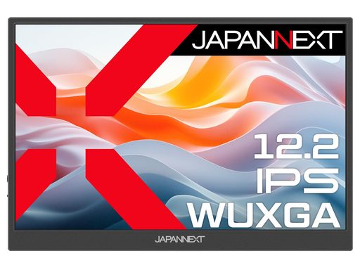 JAPANNEXT 12.2インチ IPSパネル搭載 WUXGA(1920x1200)解像度 モバイルモニター JN-MD-IPS122WX miniHDMI USB-C HDR スマートケース付き 【2年保証】｜りあんの通販