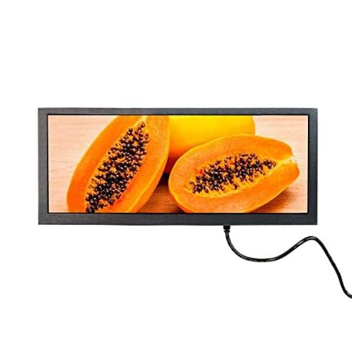 VSDISPLAY12.3in管する解像力1920x720600明快さ60hzIPS広可視性角HDUSBVGA交通信号挿し画