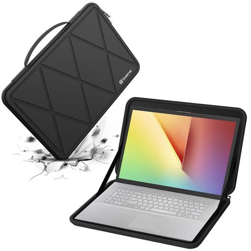 Smatree M117 17インチ ハード保護 ノートPCスリーブケース、 ASUS Vivobook 17/17X対応 ノートパソコンケース PCバッグ 全方位耐衝撃 撥水加工 通勤 通学 就活(X8312)｜りあんの通販