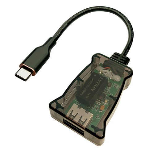 DSD TECH SH-G01C USB-C 480M 弾丸道路アイソレーター(0.5FT)