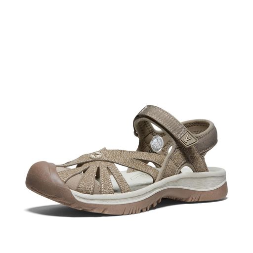 [キーン] サンダル ROSE SANDAL サクラ色 サンダル レディース BRINDLE/SHIITAKE 23.5 糎