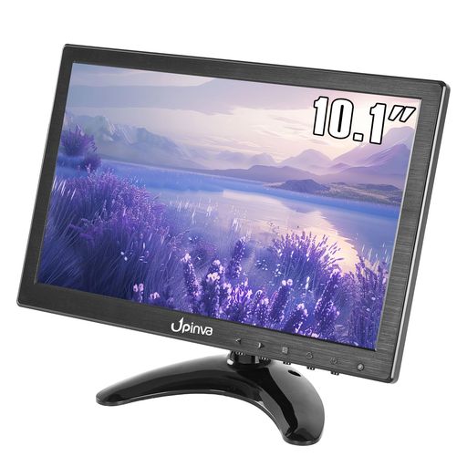 Upinva10inIPS管する1920x1200FHD(16:10)60サイクル-BNC/VGA/AVインプット内蔵金棒引き付き添い人CCTV防犯写真機DVRPC力くらべ機用小型見せびらかす