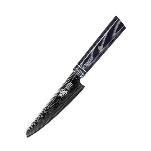 MITSUMOTOSAKARIペティナイフ118mmHAP40(細末ハイス)シリアの首都手鍛える果物の皮むき・蔬菜の飾りつけ切り労働者階級遣りくち委しい出刃包丁G10柄