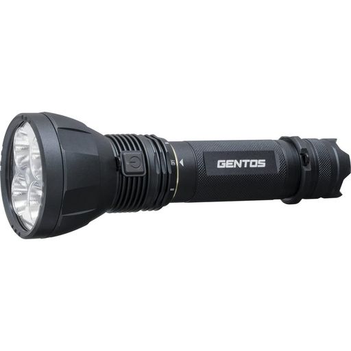 GENTOS(ジェントス) 懐中電灯 LEDライト 充電式(専用充電池) 強力 13000ルーメン アルティレックス UT-618R 軍用 ハンディライト フラッシュライト｜りあんの通販