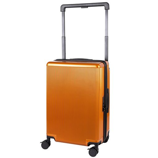 [トラベリスト] 旅行バッグ 持ちはこび入れもの ファスナー持ちはこび 機内持ち込み大きさ うち切り付き添い人 ストッパー付き添い人 取りひろげる役立つこと 広広とした手持ち部分 35L(43L) ~56L(65L (オレンジ色, S大きさ)