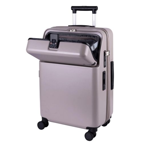 [トラベリスト]旅行バッグ 持ちはこび入れもの ファスナー いの一番明けっ広げ うち切り付き添い人 取りひろげる役立つこと 一塁手 51L(61L)