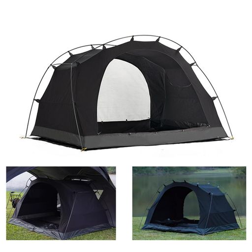 3F UL GEAR JIACHONG16-2.0 水平坑円蓋 16m2 雨合羽4000+ 通気 大型 2m高さ 70Dナイロン 日おおい 半ダース明かり採り 6~10人用 煙り出し穴付き添い人 メッシュ窓 独立独歩社会システム 釣りあい 防風 遮光 遮熱 薪暖房器 保護施設 難民キャンプ