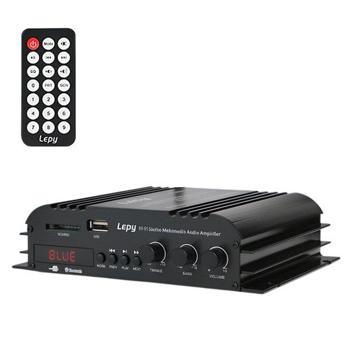 Topsky パワーアンプ オーディオサウンドアンプ アンプ Bluetooth HIFI デジタルアンプ ミニ 最大出力90W オーディオ RCサポート 車載 家庭用 USB パーティー用 忘年会 新年会 結婚式 リモコン付き&hellip;｜りあんの通販