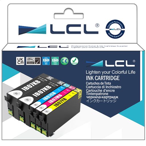 LCLエプソン用IB07CL4AIB07CL4BIB07KBえの具引き揚げ(5容器に並べる2ブラックシアンマゼンタイエロー)取り替えっこインキ薬莢相応う機種: