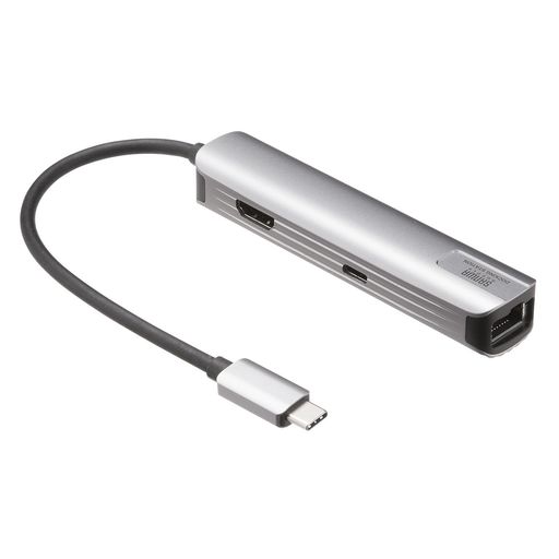 サンワサプライUSBType-CスリムドッキングハブUSB-5TCHLP7S
