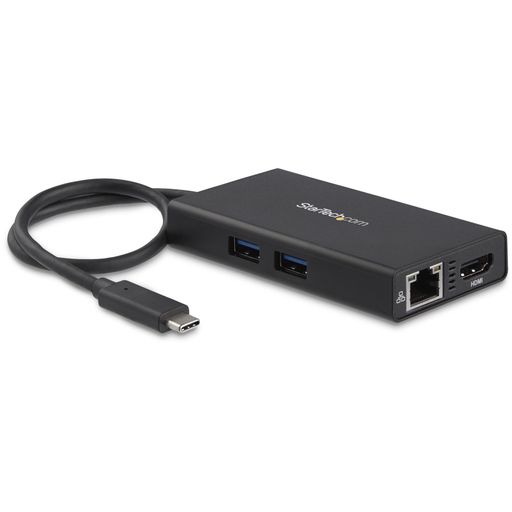 StarTech.comマルチポートアダプタ/USBType-C/シングル管する/4KHDMI/60WUSBPD/2xUSB-A3.0こしき/GbE/USBType-Cこしき万覚え帳パソコン用ポータブルミニドック/Mac\u0026