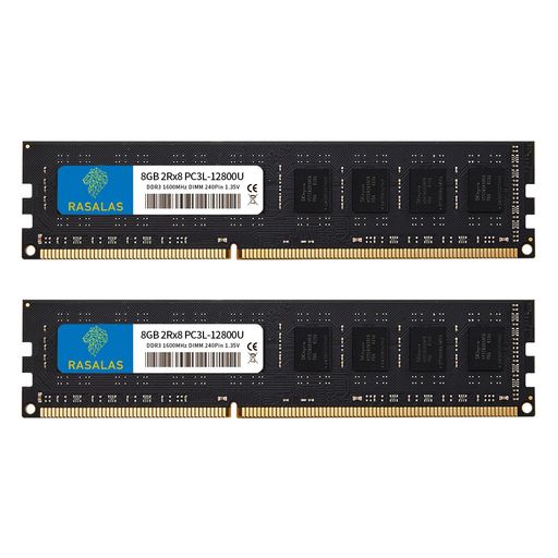 16GBDDR3-1600マイコン3-12800U8GBx2枚マイコン3L-12800UDIMM勉強机いの一番マイコン用記憶装置240Pin起電力1.5V\u00261.5V両相応うランダムアクセス記憶装置