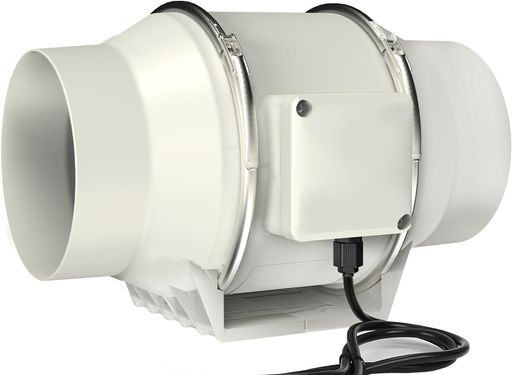 MechCore導管気違い100粍導管用換気ファンいけ図図しい量310m3/h豪然たる省エネ静音真っただなか滑りだし形導管気違い丸形手合いペンキ塗りボックス用換気ファン焼肉用身寄り用御勤め用実業用(100粍)
