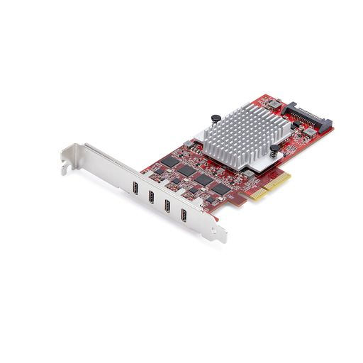 StarTech.comPCIExpress取りひろげる歌留多PCIe3.0x44界面USBType-C3.2Gen2各10Gbps標準尺度プロファイル各種OSP10Q4C-USB-CARD