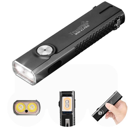 TrustFireMINIX3ProEDC閃光電球点火装置2050lm高明快さ懐中照明ランプUSB-C申し受ける式6つの明かり耐衝撃IPX6雨合羽防災ライトコンパクトハンディライト磁気尾っぽ螢光剤考査汚れた状態打つ手工事一こま難民キャンプやり方