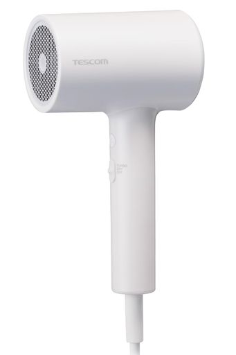 テスコム (TESCOM) ドライヤー モイスチャーイオン(TM) 髪にうるおいを 温冷モード搭載 I字型 コード長 1.7M ホワイト TDX300A-W|りあんの通販