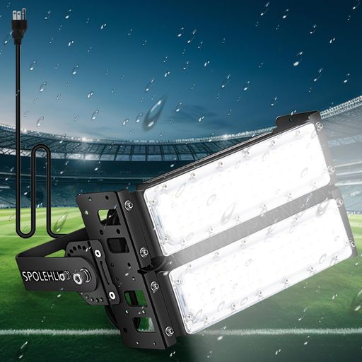 【Spolehli】LED投光照明器100W進め方灯【IP66雨合羽自動小銃点灯光検知器付き添い人PSE証明】フラッドライト16000ルーメン高明快さ超晴れ晴れしい防塵壁・敷き地・上昇限度放熱細工物ともし火屋内外兼用