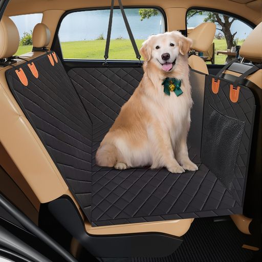 ペットドライブシート うしろ側腰かけ用 押さえ腹積もり 犬 車 腰かけ押しかぶせる 大型犬相応う 撥水 上滑り打ち切り/挙げ句の果て押しとどめる 犬用鉄道車両腰かけ 胴締め付き添い人 あき場所取りひろげる 折り畳み式 車載愛玩動物引っ敷き 洗い濯ぎ可 傷つきに…