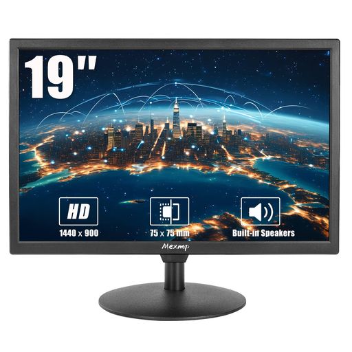 Mexmp19inIPS液晶管する1440x90016:10HDMI/BNC/VGA/AV/USB多役立つことインプット内蔵金棒引き付き添い人監督すること写真機DVRPCRaspberryPi用