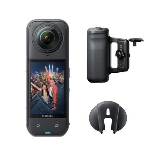 【高梨沙羅さん愛用】Insta360 X5 映画化手持ち部分一揃いの道具 |8K相応う・雨合羽・360度見晴らし動き写真器|夜景に激しく“見えない自撮り棒”相応う・手ブレ手を加える・取り替えっこ水晶体\u0026長時間蓄電池積み上げる!