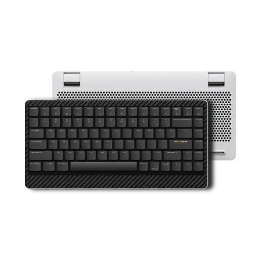 LOFREEEdgeロープロファイルメカニカルキーボード、75%申し受ける式Bluetoothおよび有線繋ぎ合わせる(Windows、MacOS/POM取り替えっこ2.0相応う)、カーボンファイバートップケース、Mgアロイ下つ方容れもの