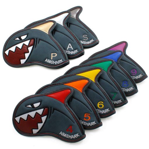 AIMSHARK ゴルフ アイアン取りまかなう 9pcs 仕かける/Golf Iron Cover