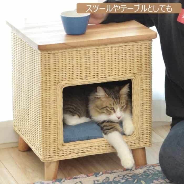 東谷 スツール ペット ペットハウス ペットスツール 犬 猫 小型犬 おしゃれ 腰掛け 椅子 チェア 玄関 イス シンプル 北欧 ナチュラル 個性的 PET-63|Lien2014