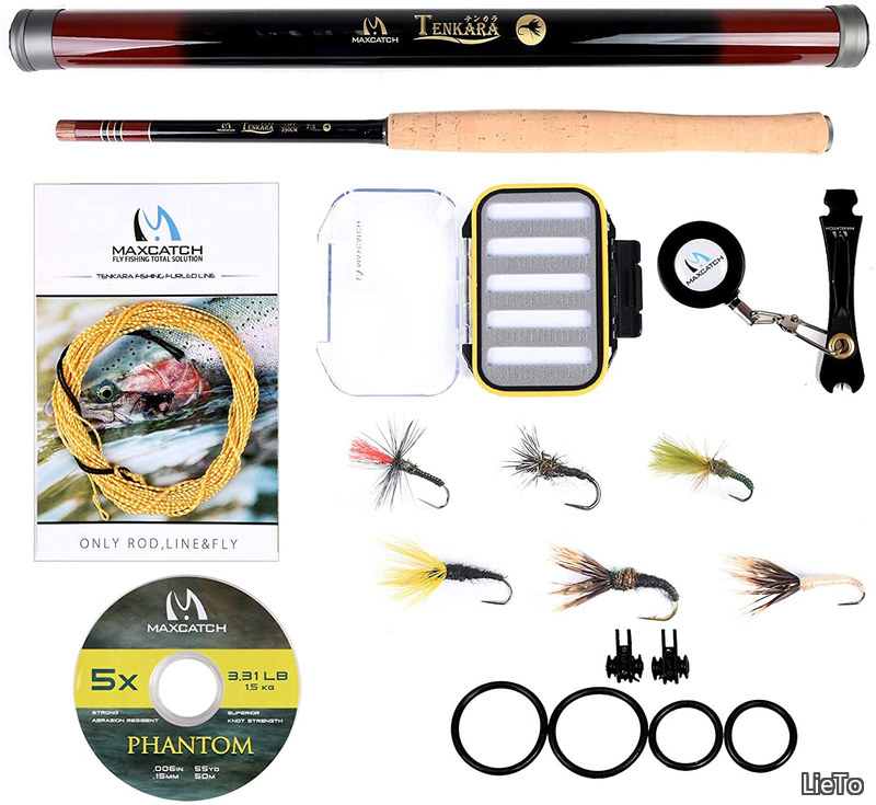 【送料無料】MAXIMUMCATCH Maxcatch Tenkara rod テンカラロッド 渓流竿 フライフィッシングロッド伸縮 カーボンチューブサイズ（10/11/12/13ft）｜LieTo