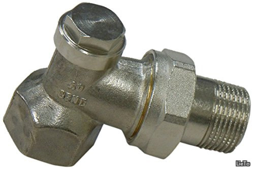 【送料無料】リターンバルブ アングル形 冷温水 最高圧力1.0MPa ねじ込み接続 接続口径15A 本体CAC 最高温度120℃ 型式109-0662 15A|LieTo