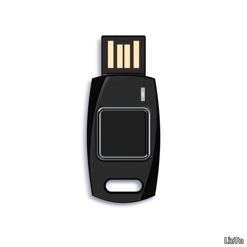 【送料無料】Windows Hello FIDO2 U2F 指紋セキュリティキー USB-Aタイプ トラストキー B210H|LieTo