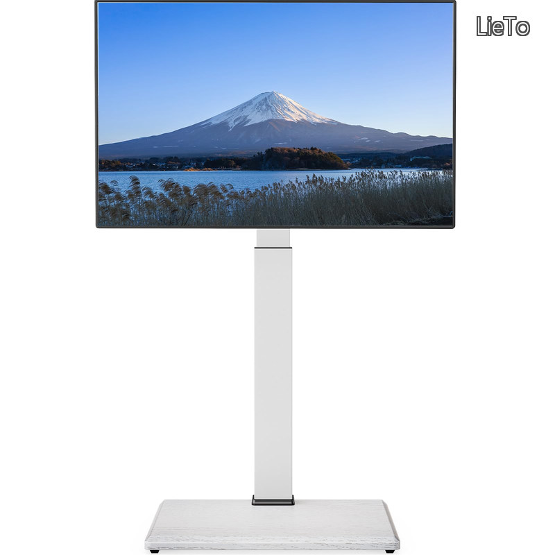 【送料無料】テレビスタンド 壁寄せ ハイタイプ 30~60インチ テレビ台 tvスタンド tv stand 耐荷重40kg VESA75x75mm~VESA400x400mm 8段階高さ調整 左右&plusmn;40度首振り｜LieTo
