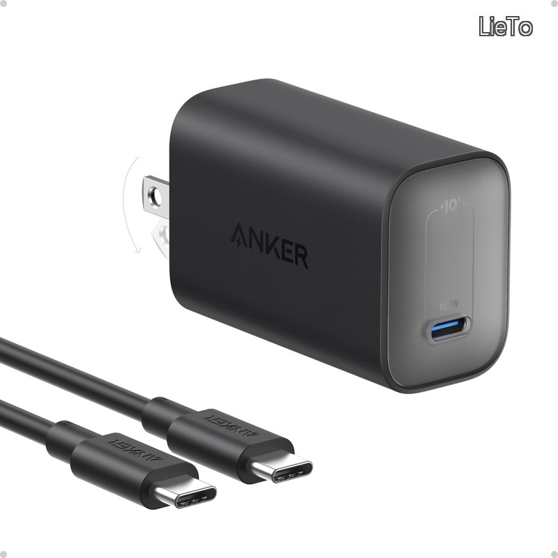【貨物輸送無料】Nano Charger (100W) with USB-C \u0026 USB-C 有線テレビ 【有線テレビ嘱する/PD相応う/PSE科学技術標準尺度其れ相応/折りたたみ式繋ぎ】MacBook Windows パソコン iPhone 17つづき物 iPad